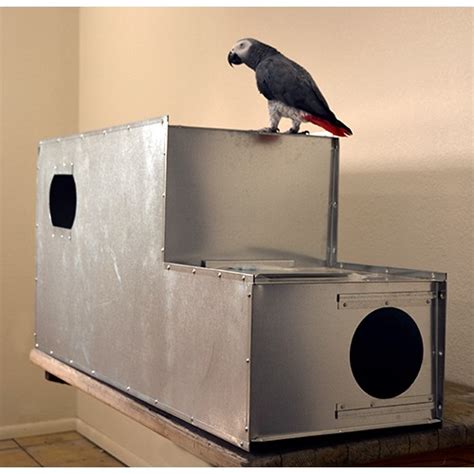 metal breeding box for macaws|small bird nesting boxes.